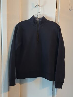Obey Half-Zip Mock Neck Sweater